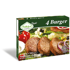 Mekkafood burger 4 stuks