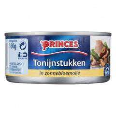 Princes tonijnstukken in zonnebloemolie 160 g
