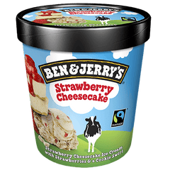 Ben & Jerry Strawberry Cheesecake 465ml