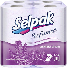 Selpak perfumed Lavendel toiletpapier 4 stuks
