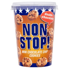 Non Stop! mini chocolade koekjes - double chocolate 125 g