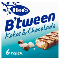 Hero B'tween Kokos & chocolade 6 repen