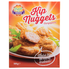 Fresh & Frozen kipnuggets 500 g