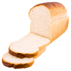 Halfgesneden wit brood