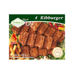 Mekkafood Ribburger 4st 400gr