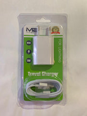 Md Blue oplader voor iphone inclusief adapter 1M