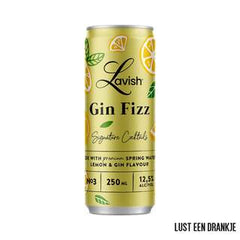 Lavish gin & fizz 250ml