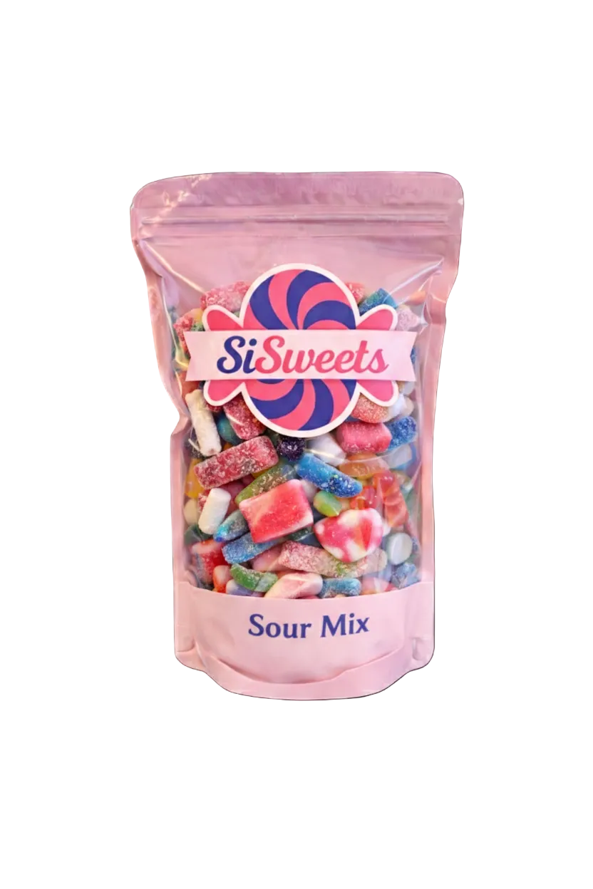 Halal snoep WeCandy zure mix 250gr