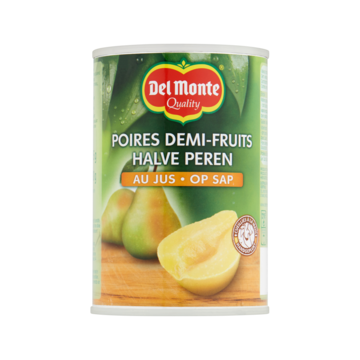 Del Monte halve peren op sap 415 g