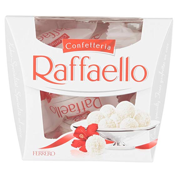 Raffaello Confetteria 150 gr, 1 Boîte