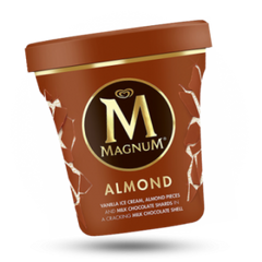 Magnum pint almond ijs 440ml