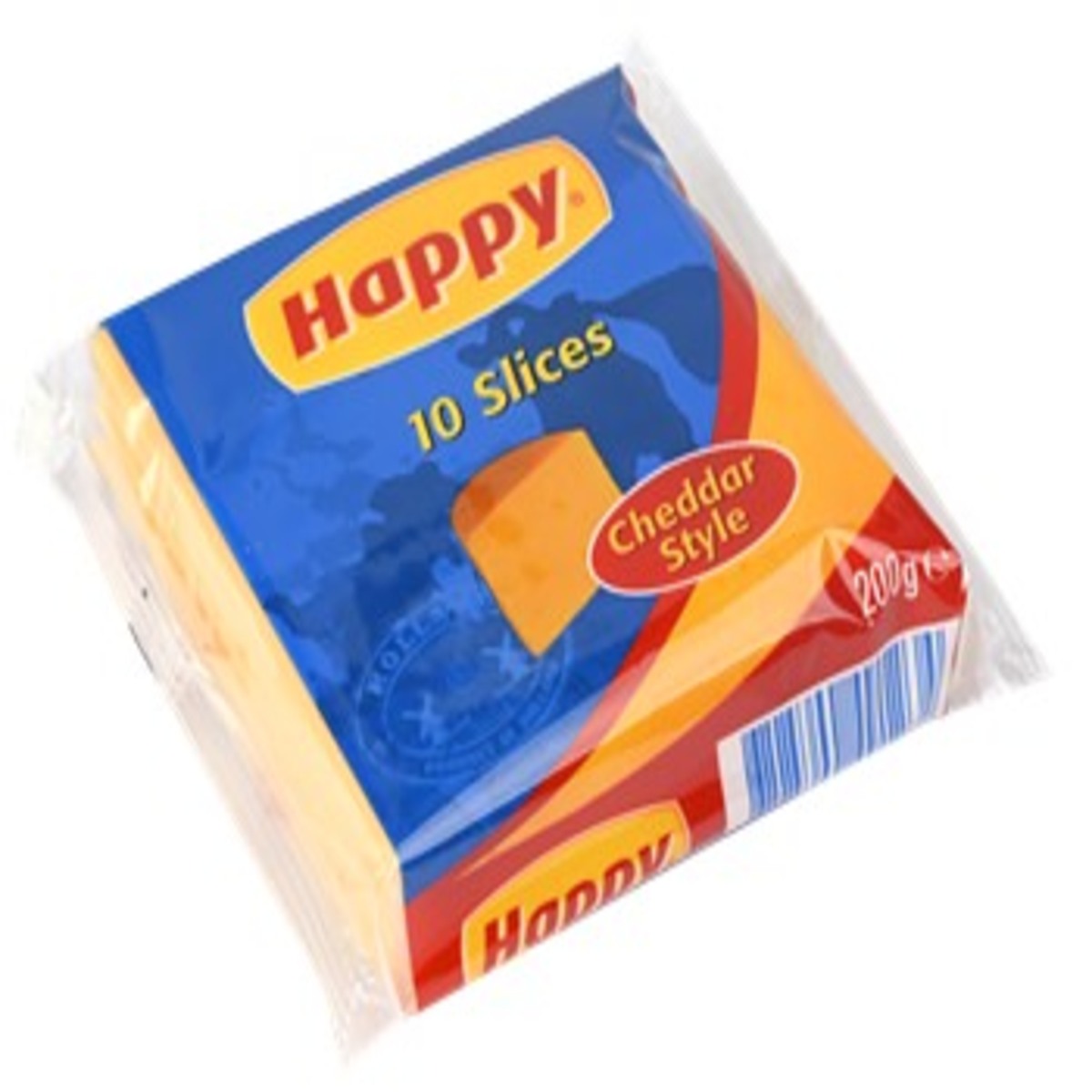 Happy cheddar plakken 200 g