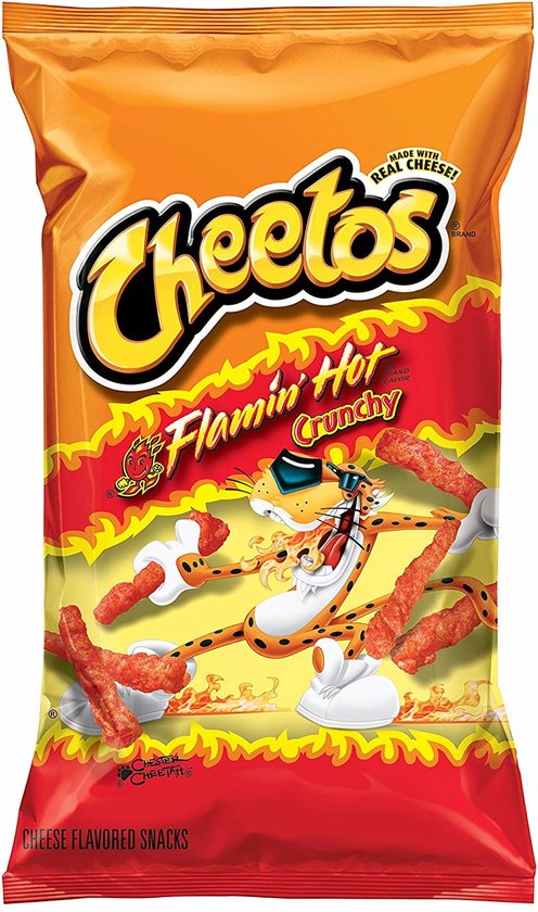Cheetos flamin`hot 226.8gr