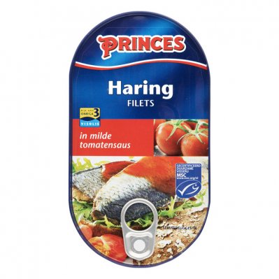 Princes haringfilet in milde tomatensaus 200 g
