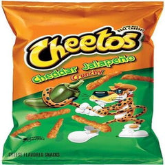 Cheetos cheddar jalapeno heet knapperig 226gr