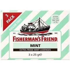 Fisherman's Friend Mint keelpastilles suikervrij 25 g