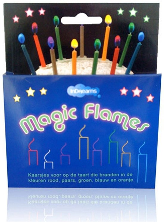 Verjaardagskaarsen 12 stuks
