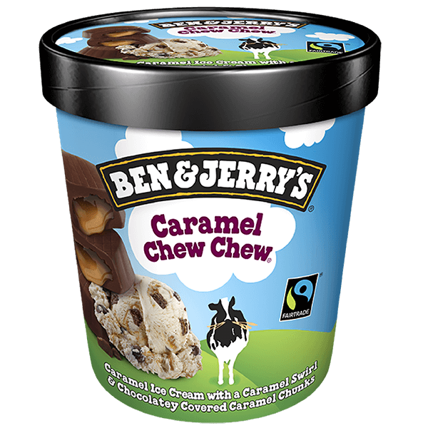 Ben &amp; Jerry Caramel Chew Chew 465ml