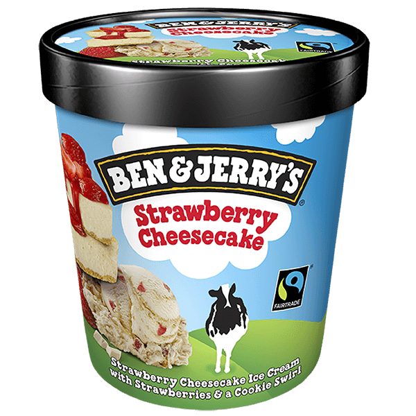Ben &amp; Jerry Strawberry Cheesecake 465ml