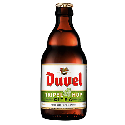 Duvel Tripel lúpulo citra 330 ml