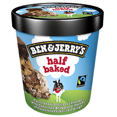 Ben & Jerry's Half Baked Ice Cream 465 ml