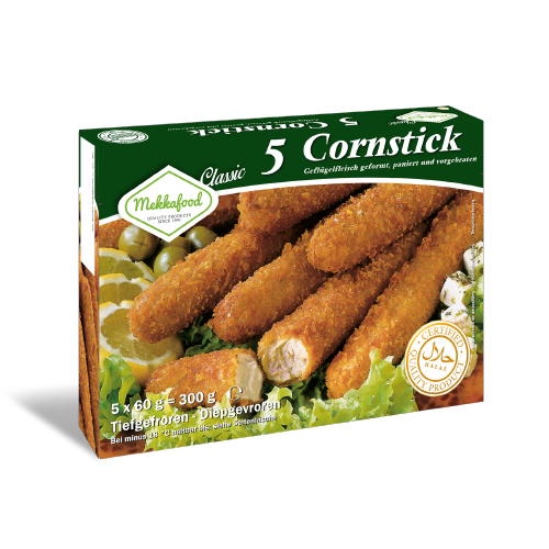 Mekkafood Cornsticks 5 stuks