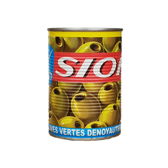 Siof groene olijven sin hueso 400 g