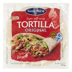 Tex Mex Santa Maria Original Wrap Tortilla 6 stuks