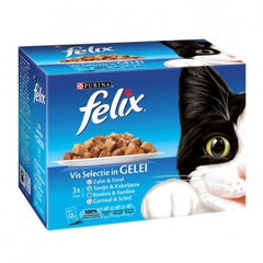 Felix 12 stuks Food &gt; Vis in gelei