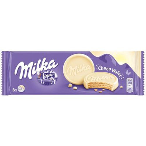 Milka choco wafer white 180 g