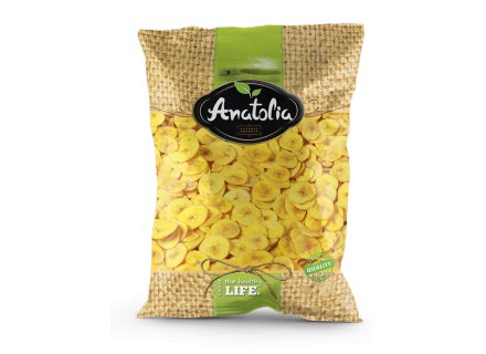 Anatolia bananen chips 175gr