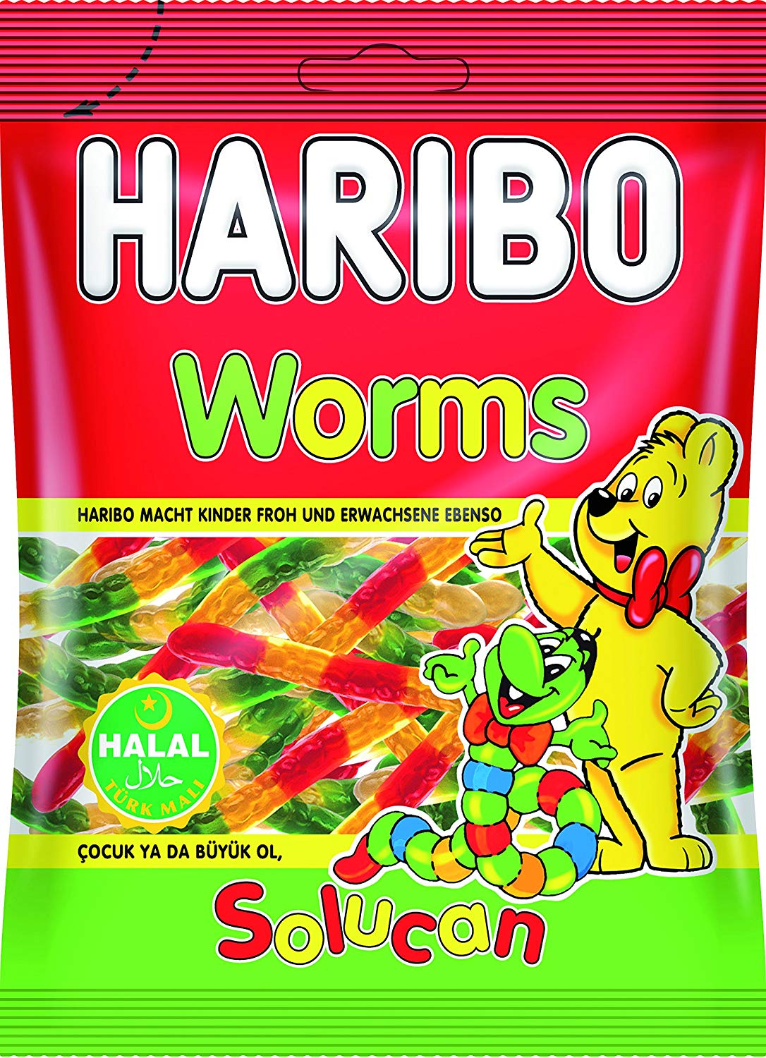 Haribo worms 100 g