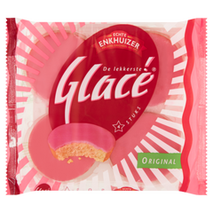 Glacé roze koeken 4 stuks