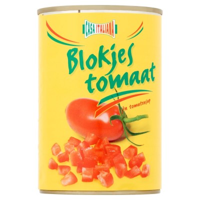 Casa Italiana tomaten blokjes 400 g