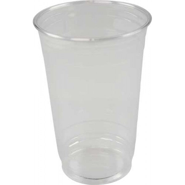 Depa 12 plastic bekers doorzichtig