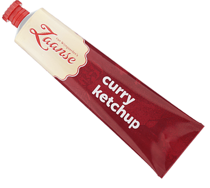 Van Wijngaarden Zaanse Curry Ketchup in tube 160 ml