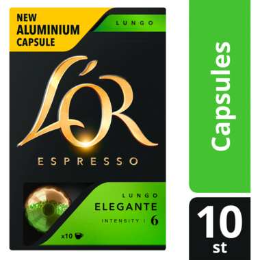 Café L'or Espresso Elegante Lungo 6 10 stuks