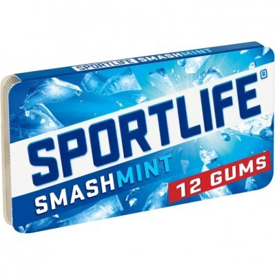 Sportlife kauwgom smashmint 17 g suikervrij