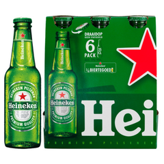 Heineken draaidop six-pack 0,25L