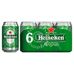 Heineken 6 pack 0,33L