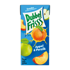 Dubbelfrisss Appel Perzik 1,5L