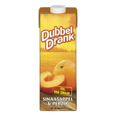 Dubbeldrank sinaasappel perzik 1L