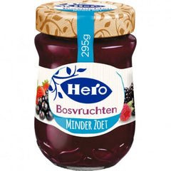 Hero zwarte kersenjam 340 g