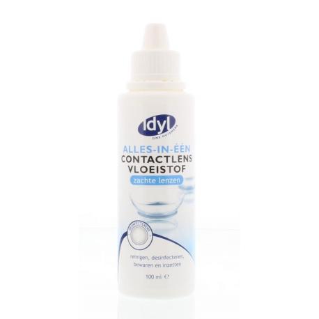 Contactlens vloeistof zachte lenzen 100 ml