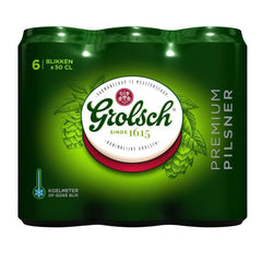Grolsch paquete de seis 0,5L