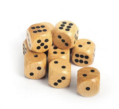 Dobbelstenen 6 stuks