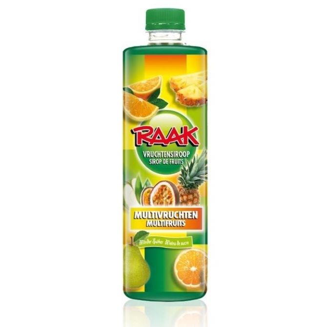 Raak Multivruchten siroop 750 ml