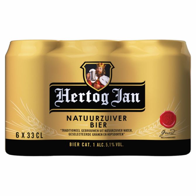 Hertog-Jan Six-pack blik 33 cl