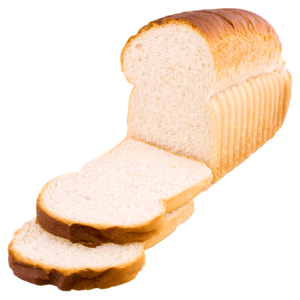 Halfgesneden wit brood