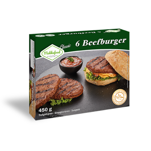 Mekkafood 6 Beefburger 450gr